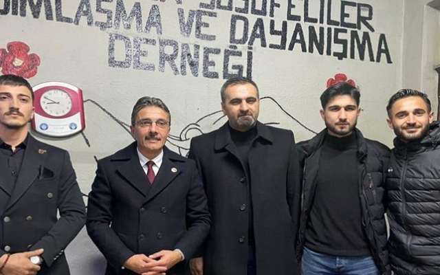 Şenol DİNÇ Yusufelililer derneğini ziyaret etti
