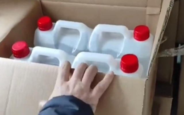 1 ton 56 litre etil alkol ele geçirildi