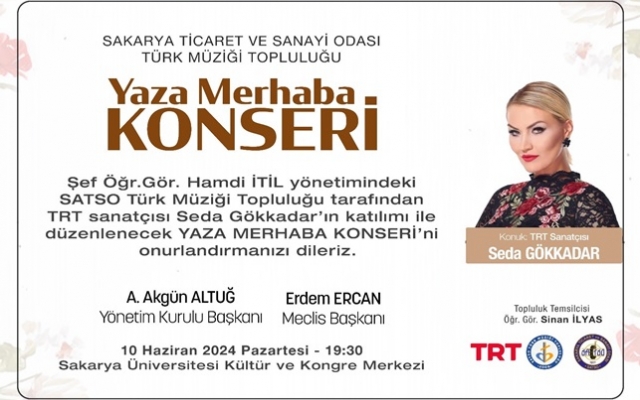 SATSO Türk Müziği Topluluğu’ndan 'yaza merhaba' konseri