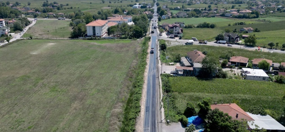 Büyükşehir’den Eski Ankara Yolu’nun çehresini değiştiren mesai