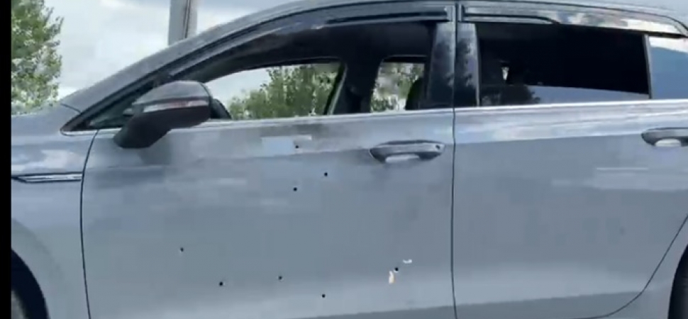 Ahmet Soğuk'un otomobili kurşun yağmuruna tutulmuş