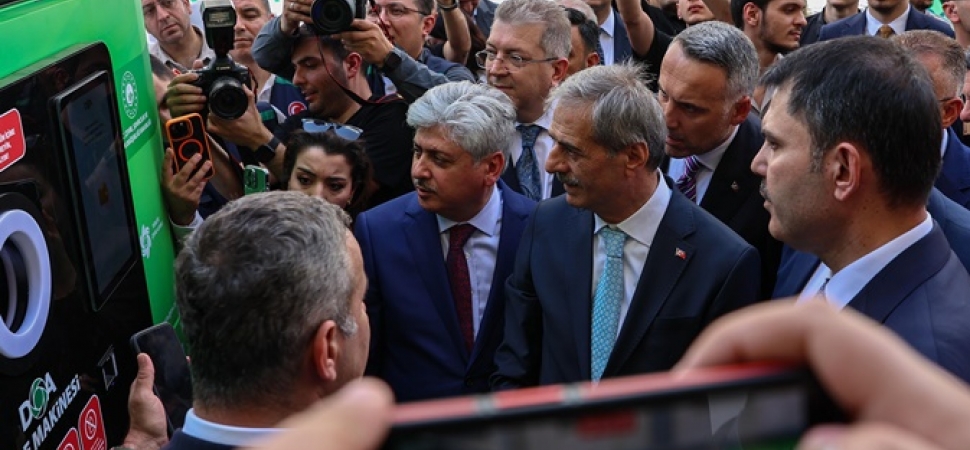Bakan Kurum Sakarya'da depozito sistemini tanıttı