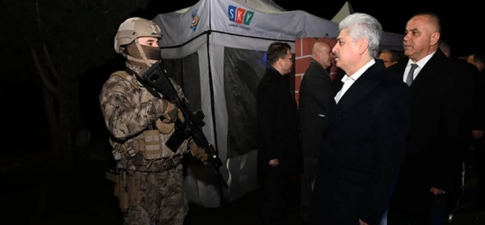 Vali Doğan'dan  çalışan personele yılbaşı ziyareti
