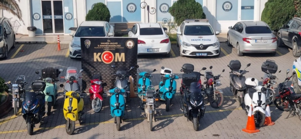 50 cc motosikletlerdeki oyunu polis bozdu