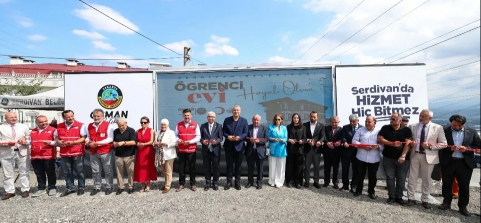 Serdivan’da Öğrenci Evi’nin temel atma töreni gerçekleştirildi