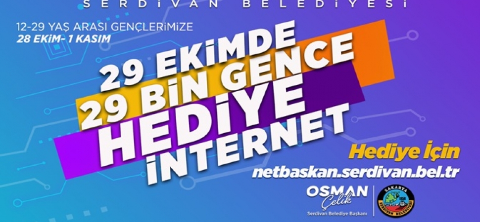 Serdivan Belediyesi’nden Gençlere Özel Cumhuriyet Bayramı Hediyesi
