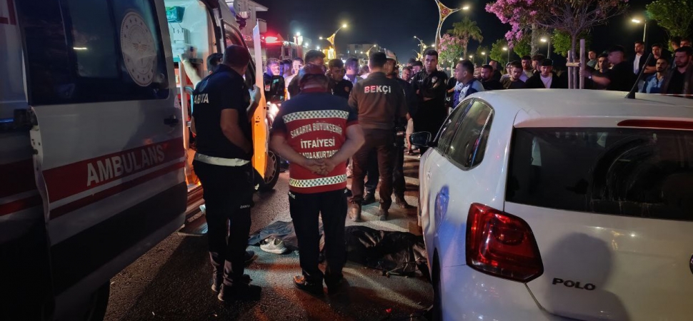 Çöp atmaya giden kadına çarpıp olay yerinden kaçtı