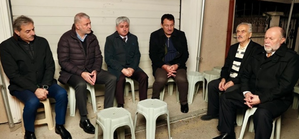 Akgün Altuğ'a taziye ziyaretinde bulundular
