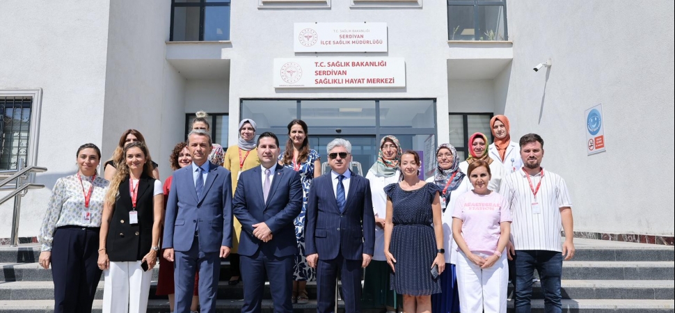 Vali Doğan’dan Serdivan Sağlıklı Hayat Merkezi’ne ziyaret